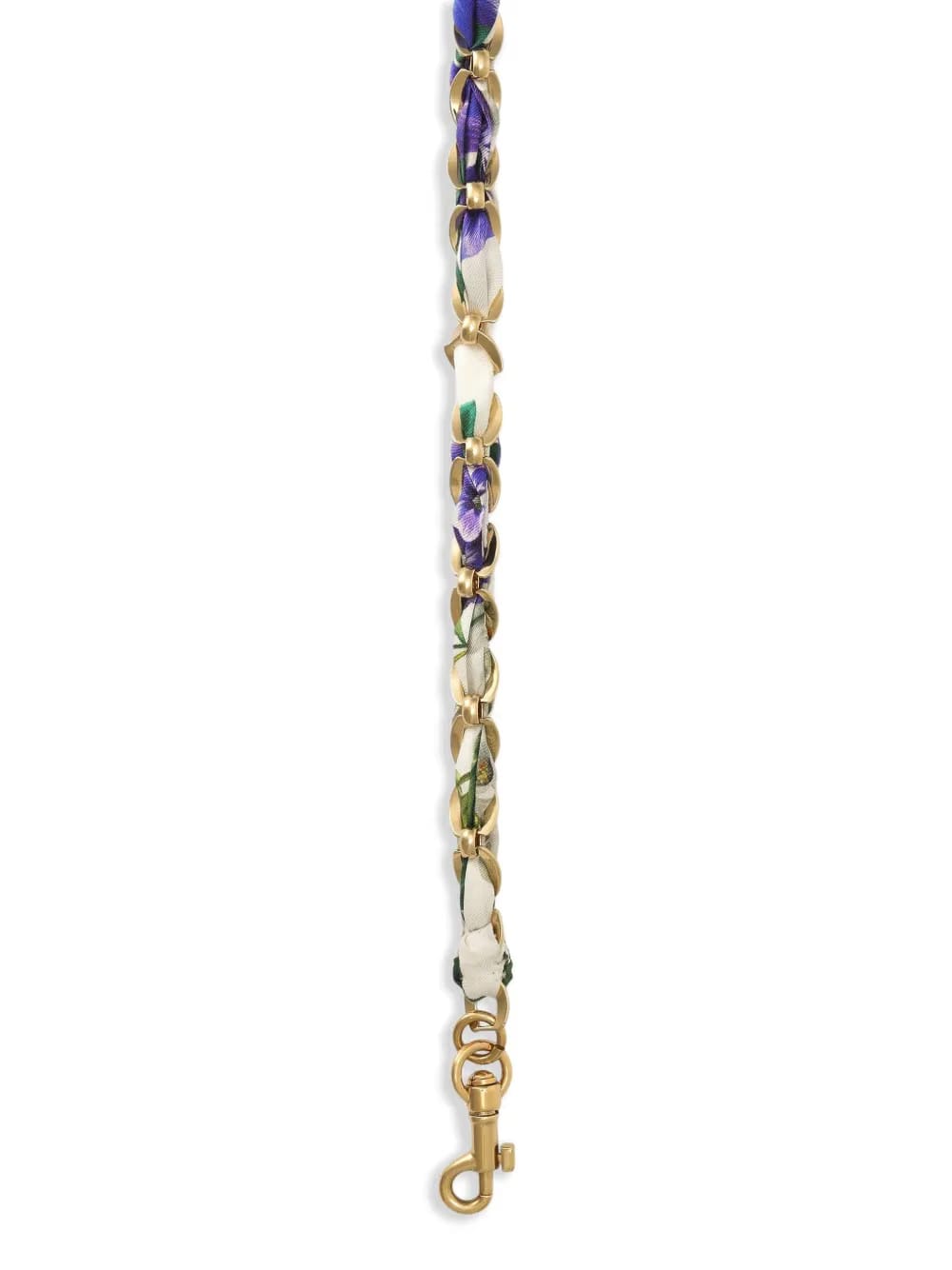 floral-print bag strap