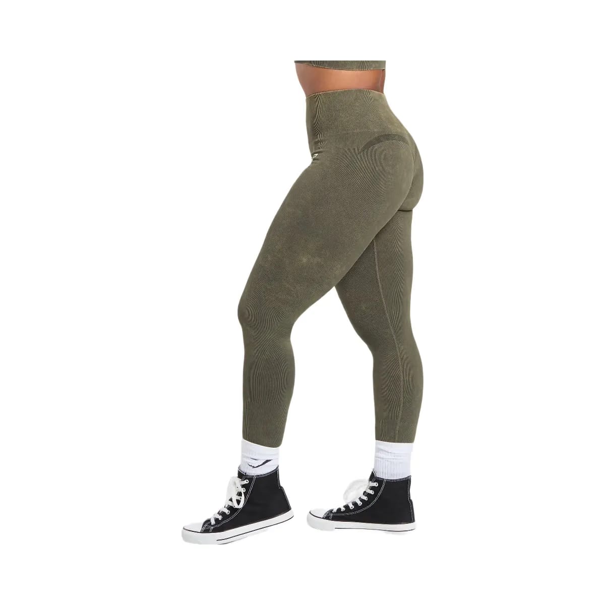 Gymshark Gains Seamless Leggings - Strength Green