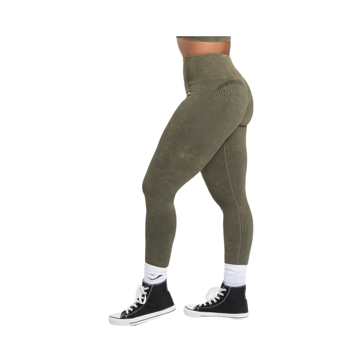 Gymshark Gains Seamless Leggings - Strength Green