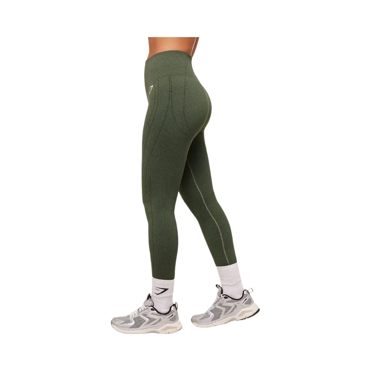 Gymshark VItal Warm Leggings - Base Green/Marl