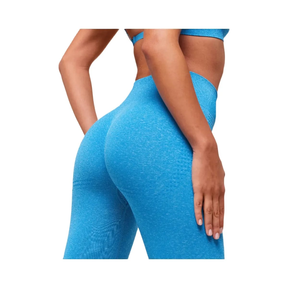 Gymshark Vital Soft Leggings - Electric Blue/Marl