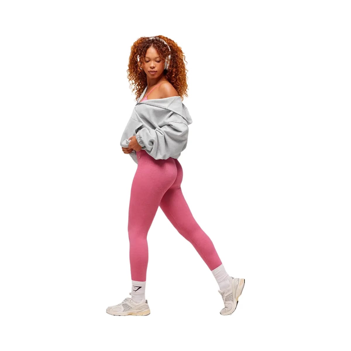 Gymshark Vital Soft Leggings - GS Vintage Rouge Pink/ Marl