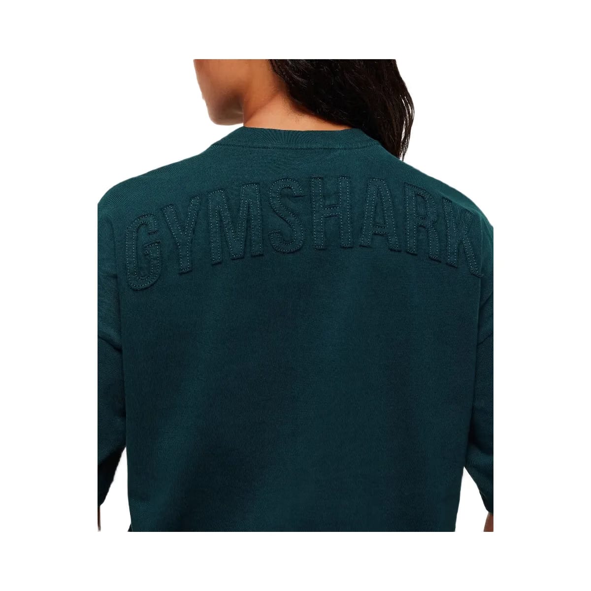 Gymshark Power Washed Oversized T-Shirt - Deep Petrol Blue/Acid Wash Small Ball