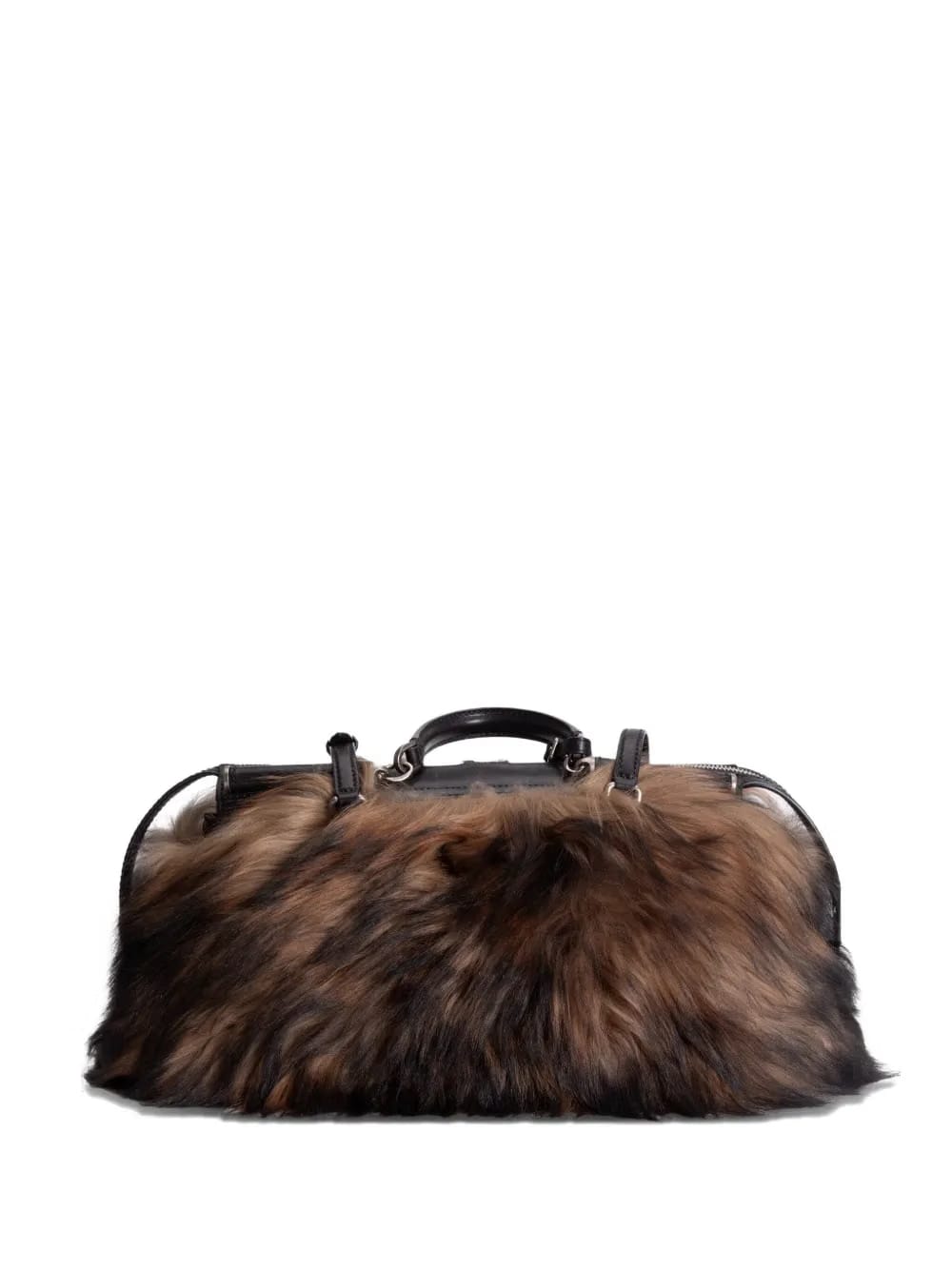 Vittoria fur trim tote bag
