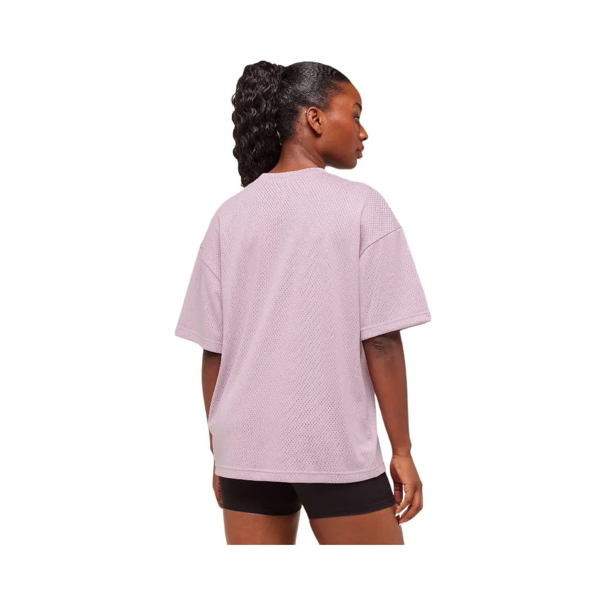 Gymshark Lifting Mesh Oversized T-Shirt - Warm Lilac
