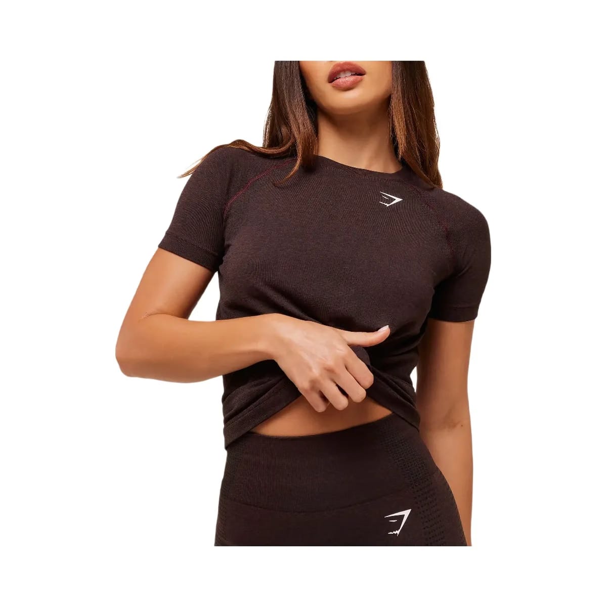Gymshark Vital Light T-Shirt - Rich Maroon/Marl