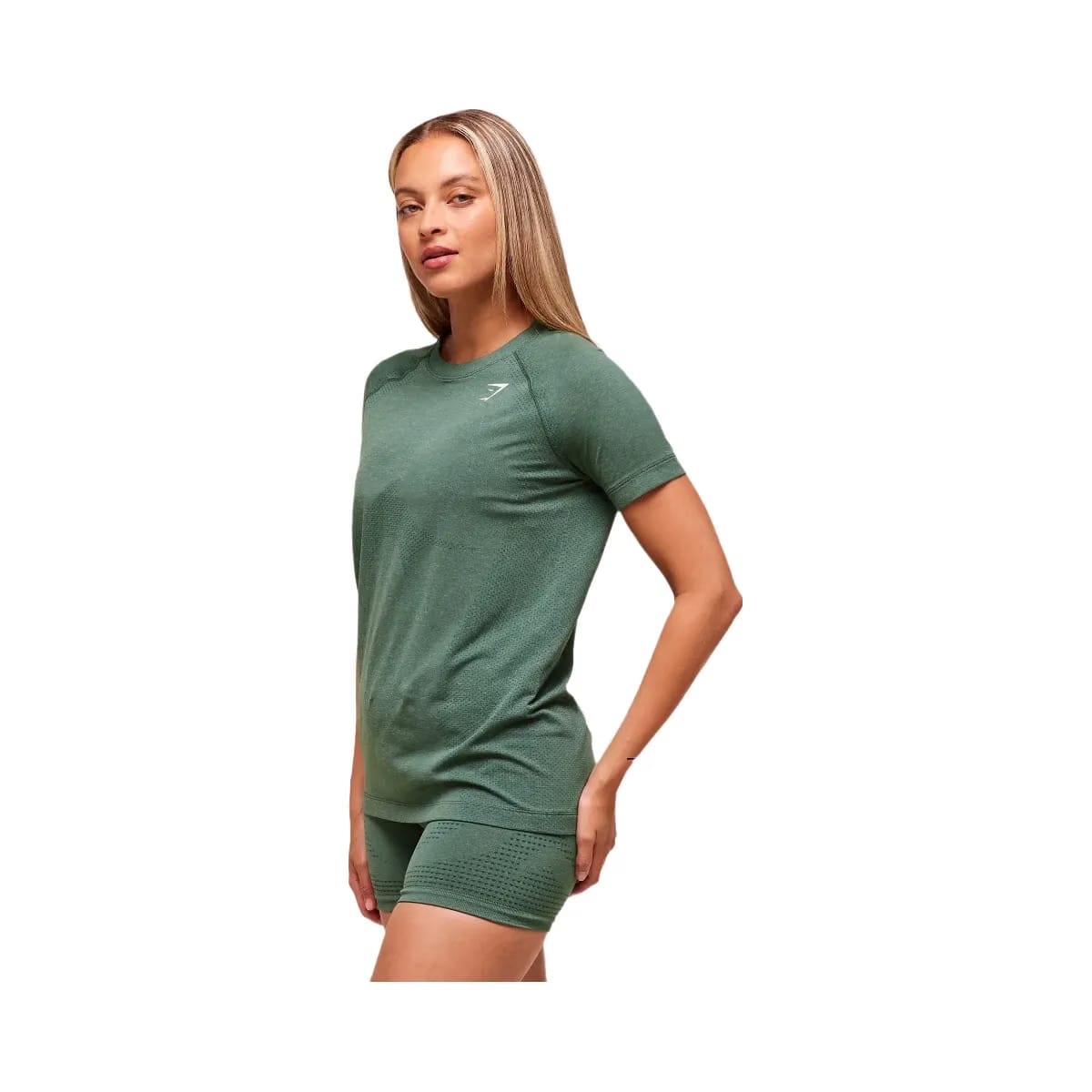 Gymshark Vital Light T-Shirt - Obsidian Green Marl