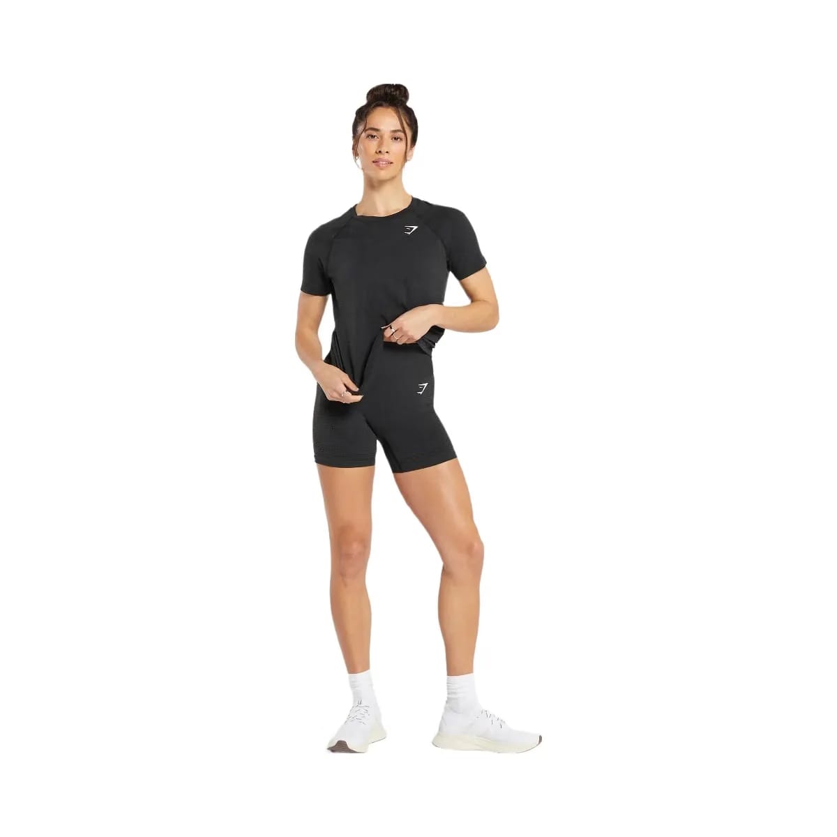 Gymshark Vital Light T-Shirt - Black Marl