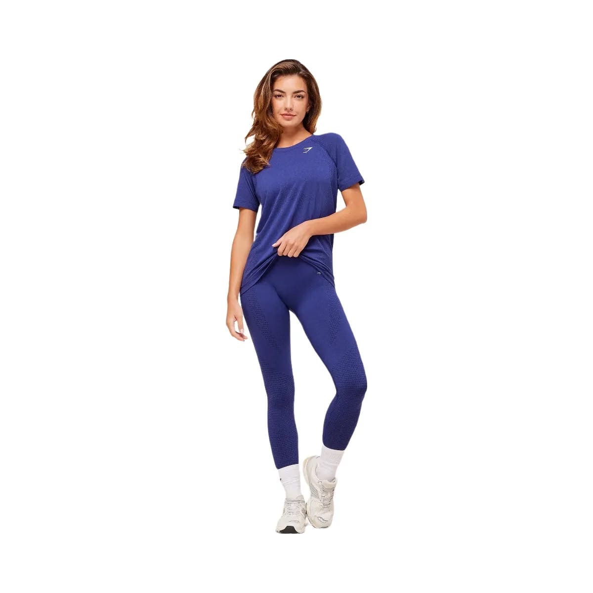 Gymshark Vital Light T-Shirt - Cobalt Purple Marl