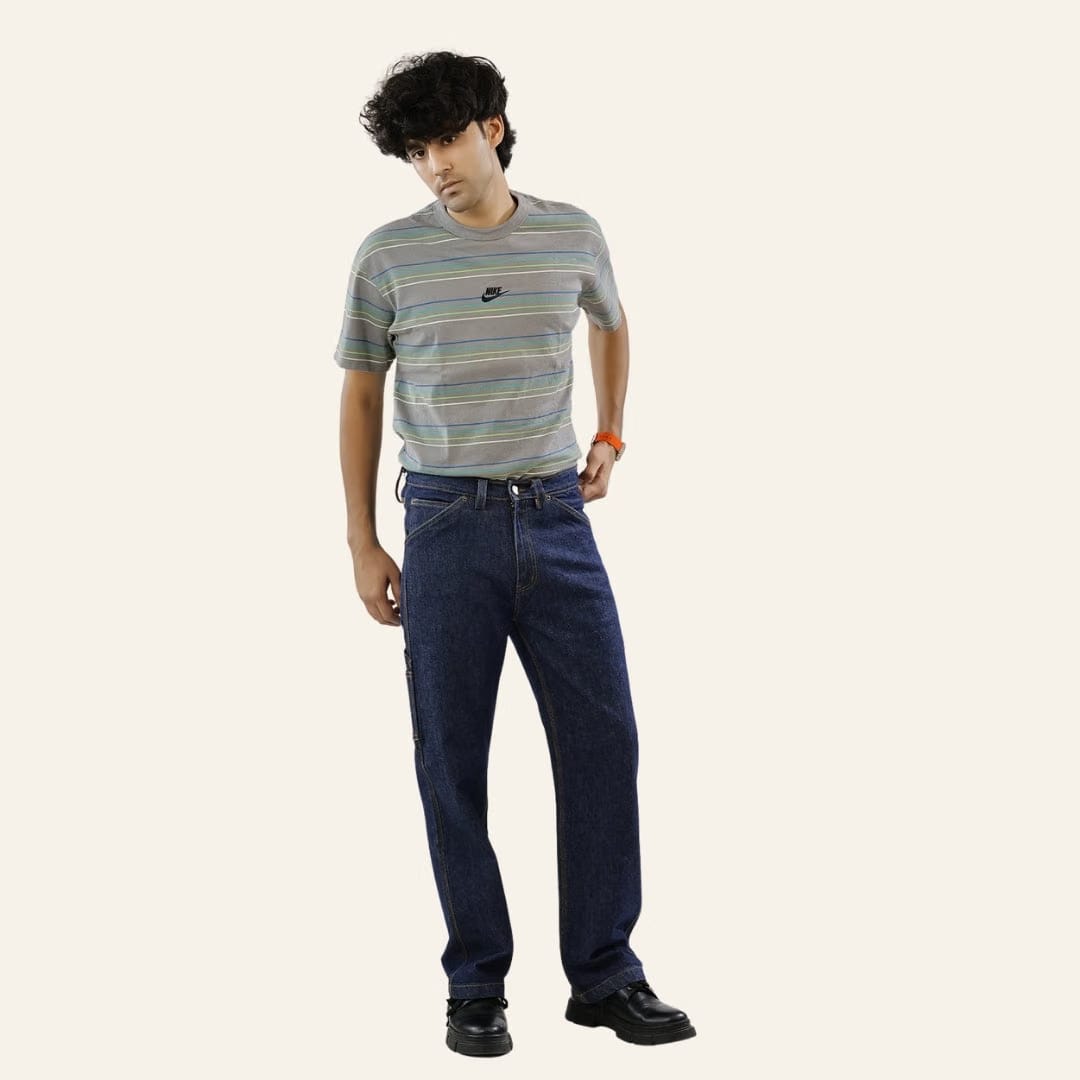 Men's Indigo Jeans - Gold Rush
