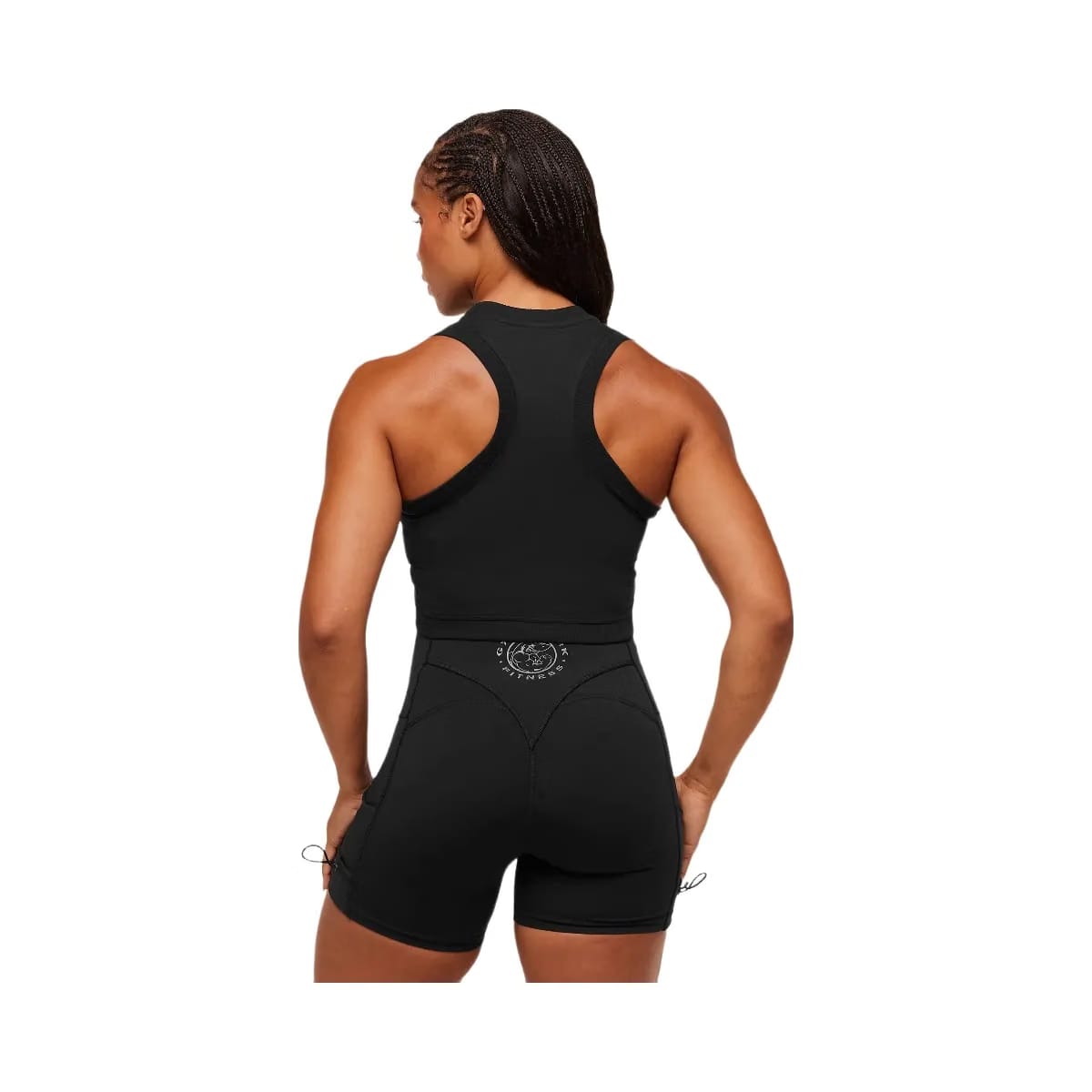 Gymshark Legacy Sleeveless Crop Top - Black