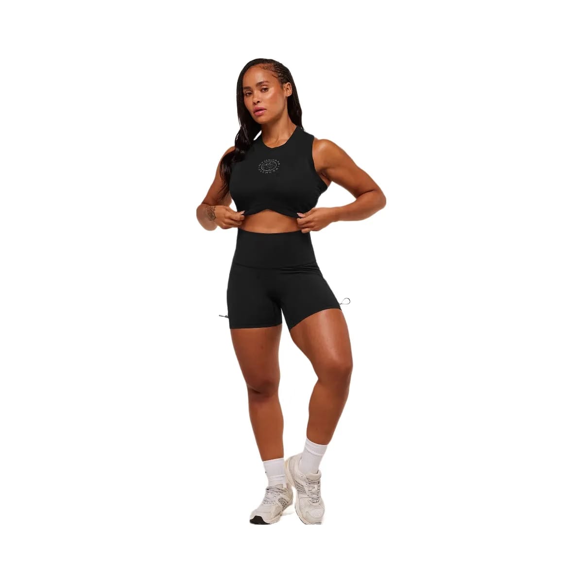 Gymshark Legacy Sleeveless Crop Top - Black