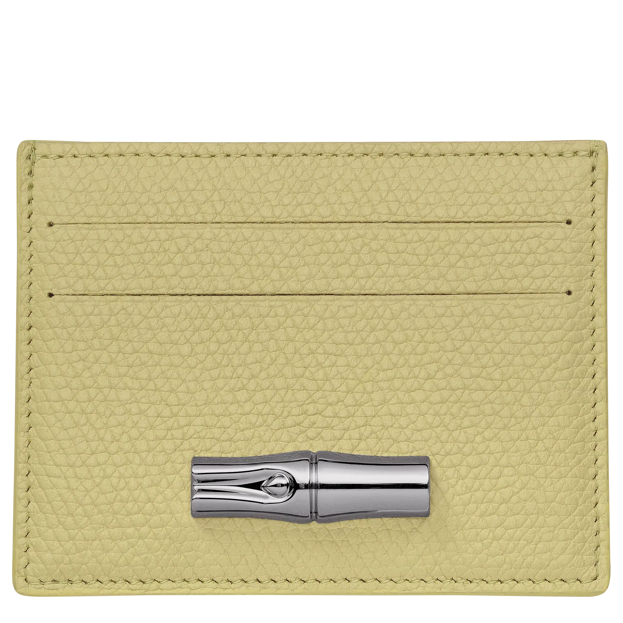 Longchamp Le Roseau Card holder Pistachio