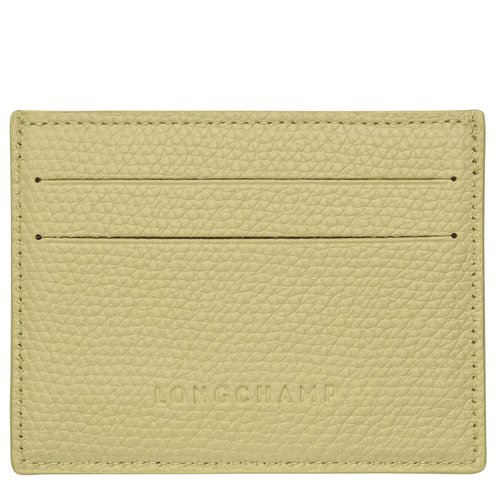 Longchamp Le Roseau Card holder Pistachio