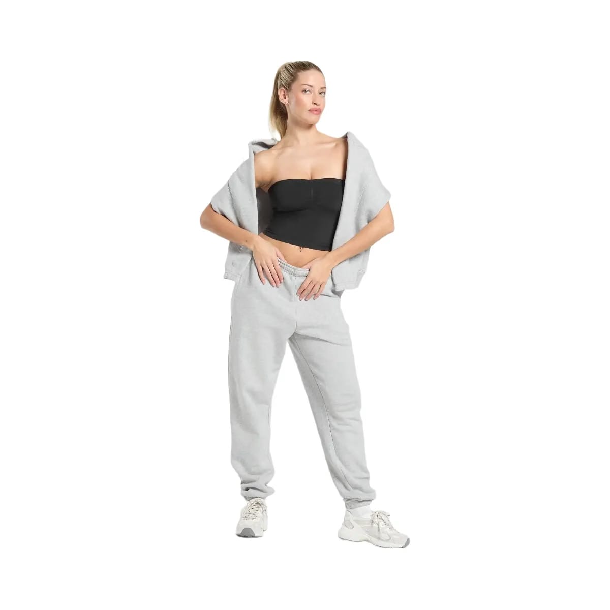 Gymshark Everyday Seamless Midi Tube Top - Black
