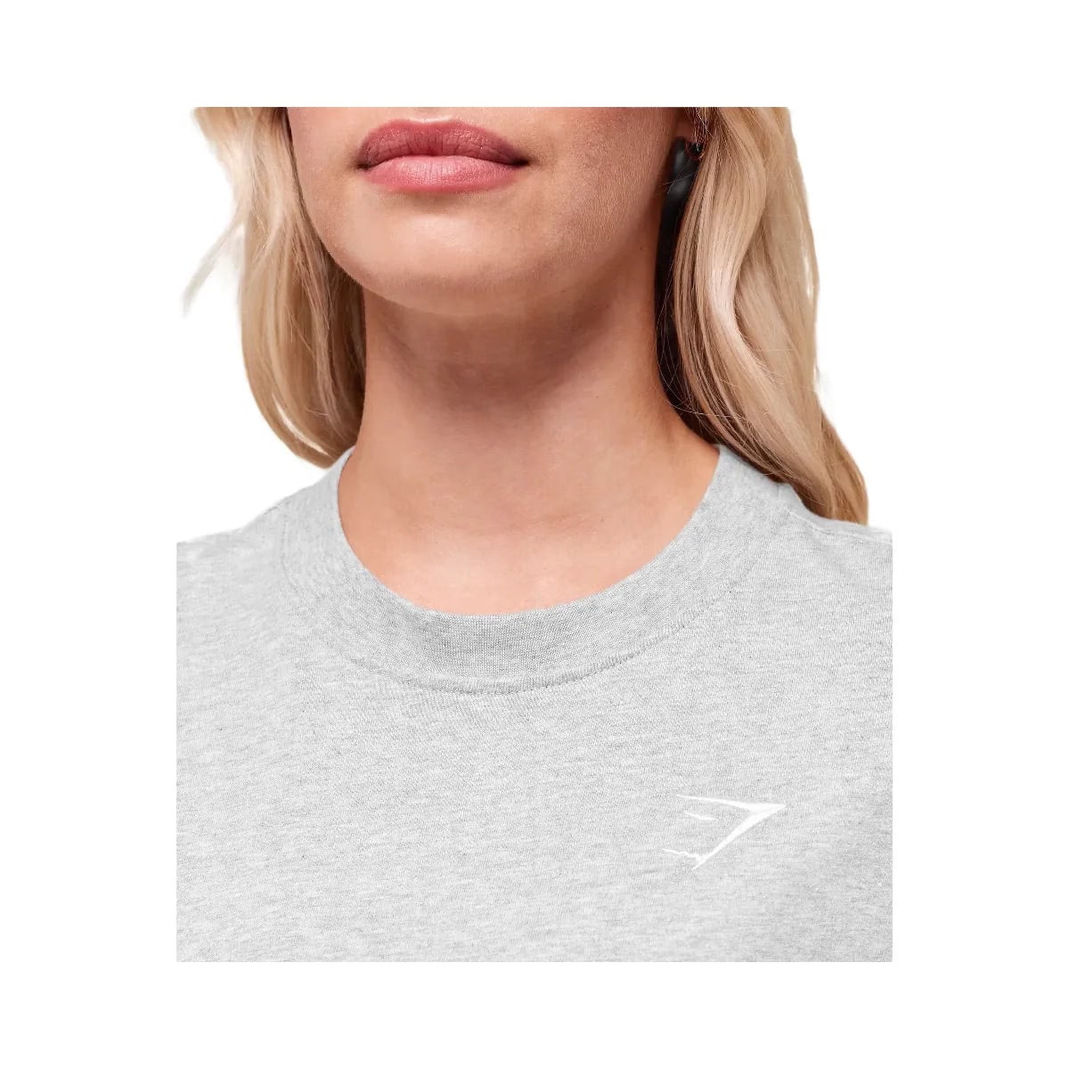 Gymshark Training Oversized T-Shirt - Light Grey Marl