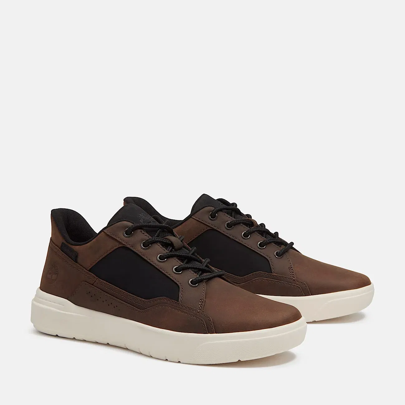 Men’s Allston Low Lace-Up Sneaker Dark Brown Full-Grain