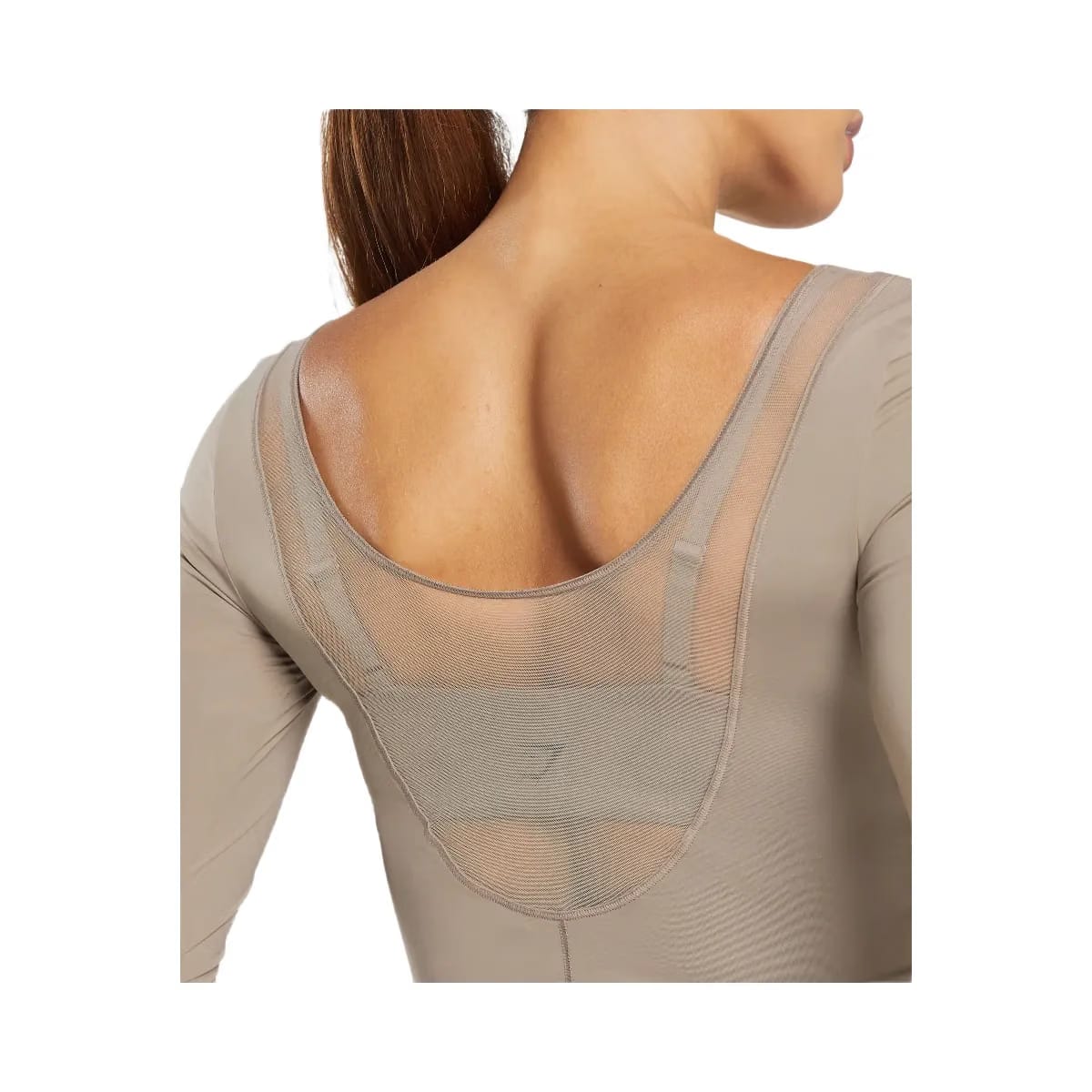 Gymshark Elevate Long Sleeve Top - Lifestyle Brown