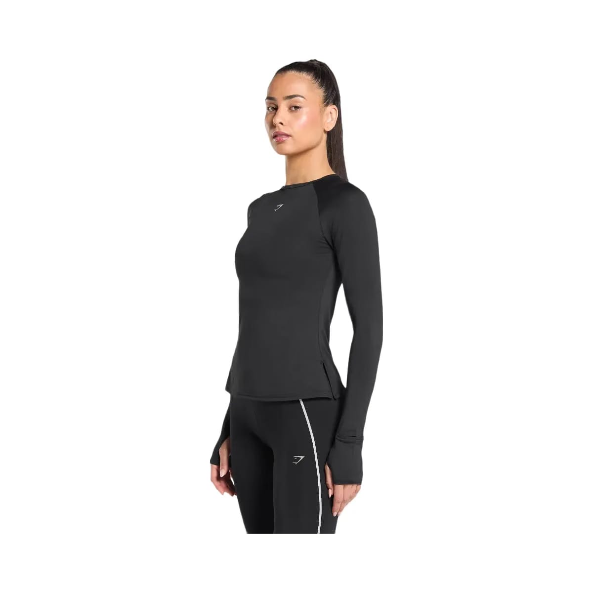 Gymshark Running Long Sleeve Top - Black