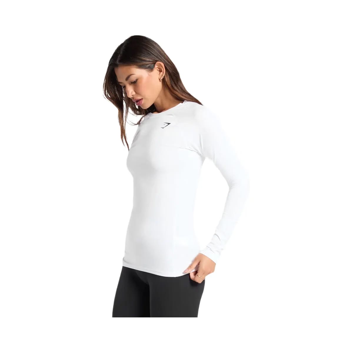Gymshark Training Baselayer Long Sleeve Top - White