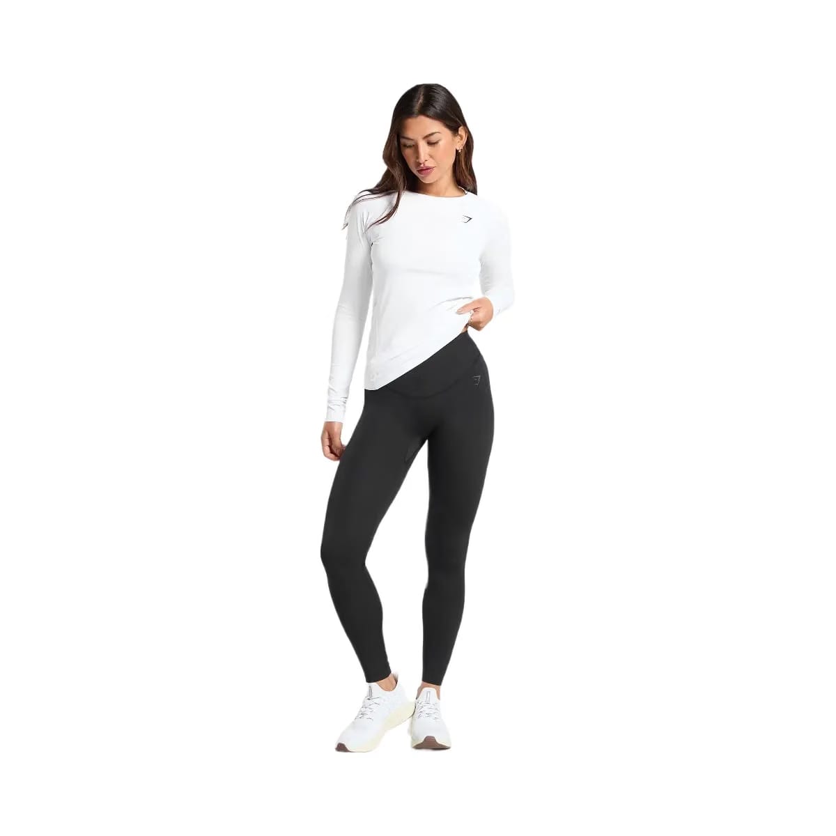 Gymshark Training Baselayer Long Sleeve Top - White