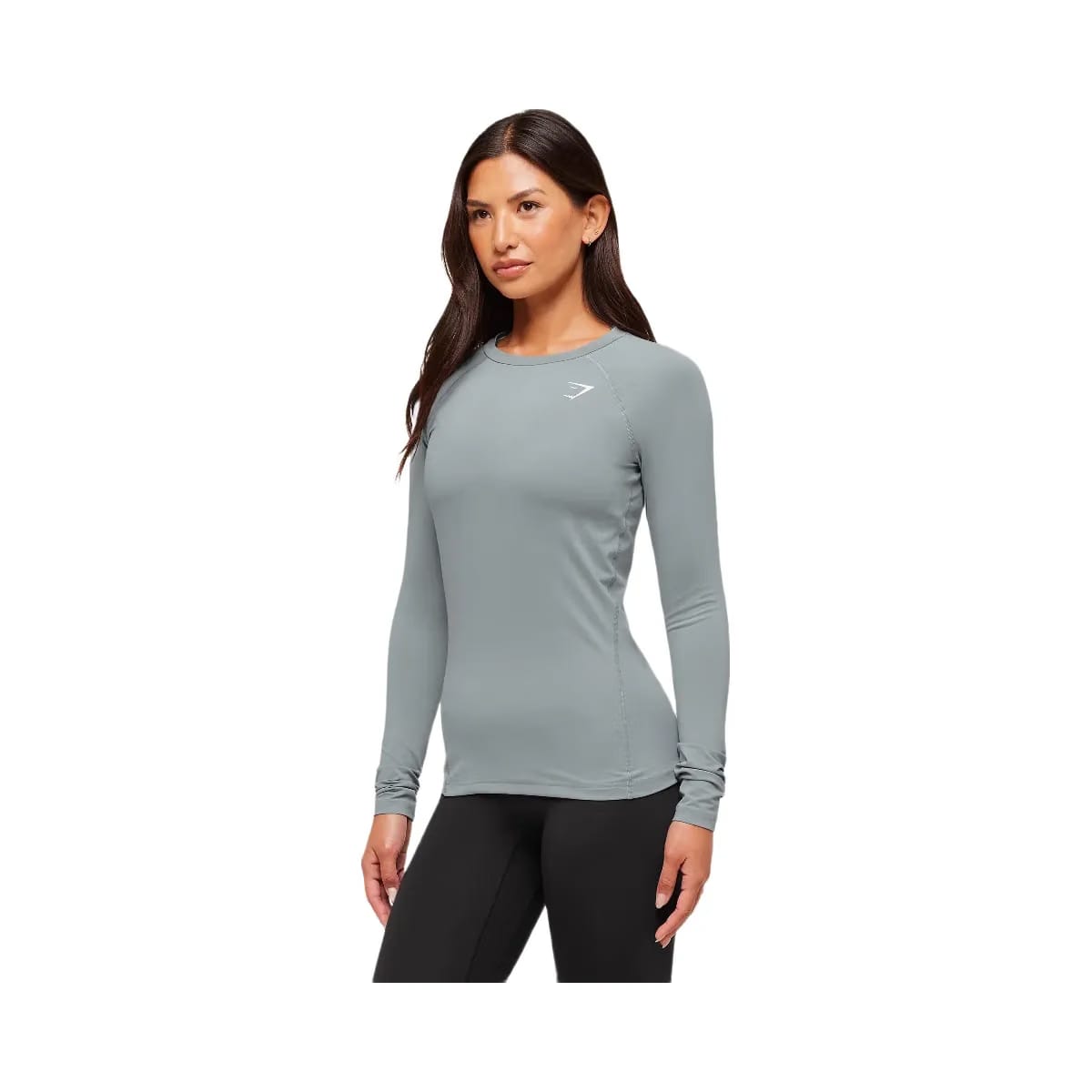 Gymshark Training Baselayer Long Sleeve Top - Denim Grey