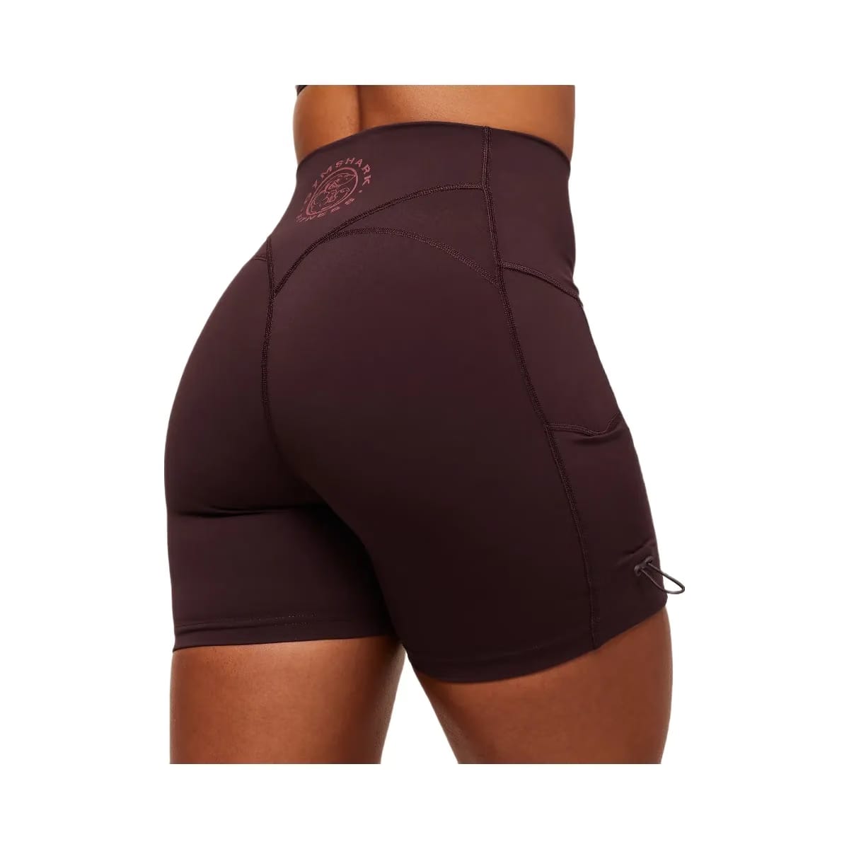 Gymshark Legacy Logo Tight Shorts - Cherry Purple