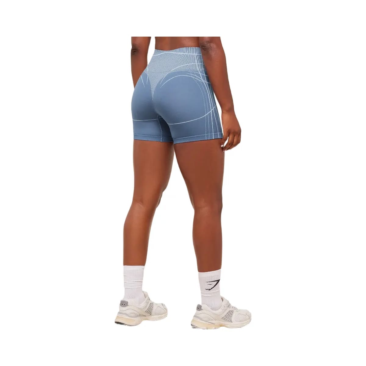 Gymshark Apex Seamless Shorts - Worn Blue/Gentle Blue