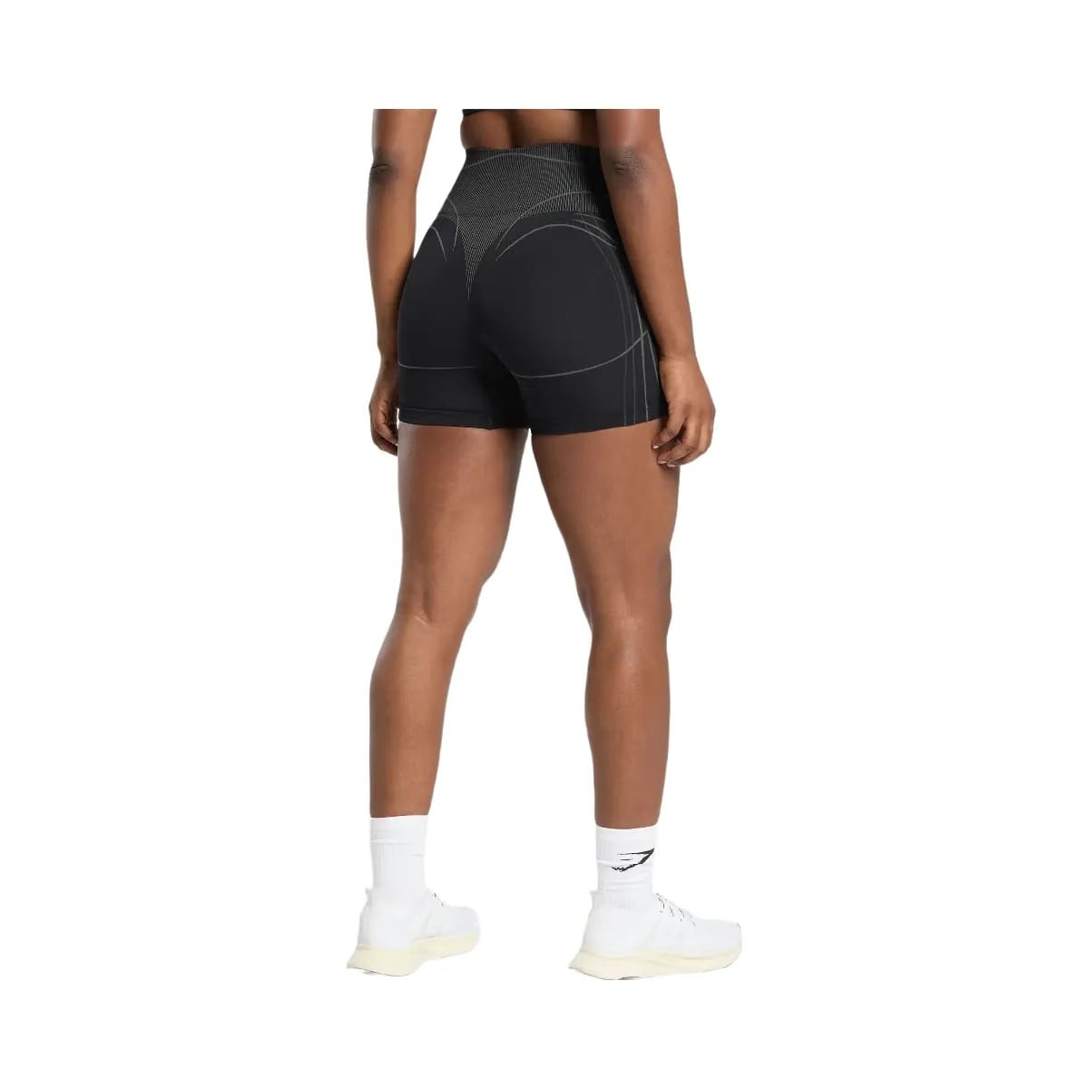 Gymshark Apex Seamless Shorts - Black/Graphite Grey