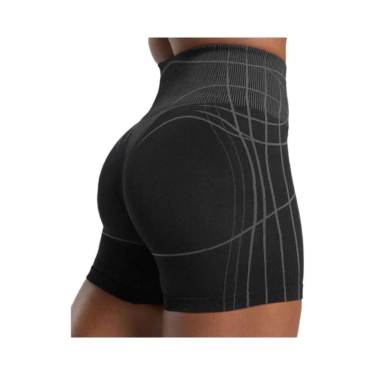 Gymshark Apex Seamless Shorts - Black/Graphite Grey