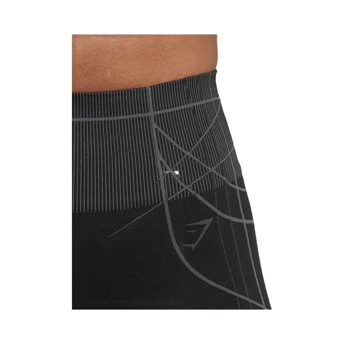 Gymshark Apex Seamless Shorts - Black/Graphite Grey