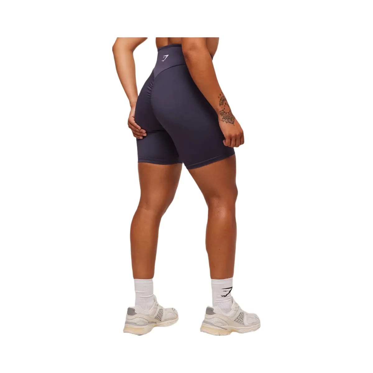 Gymshark Reps Power Tight Shorts - Midnight Purple