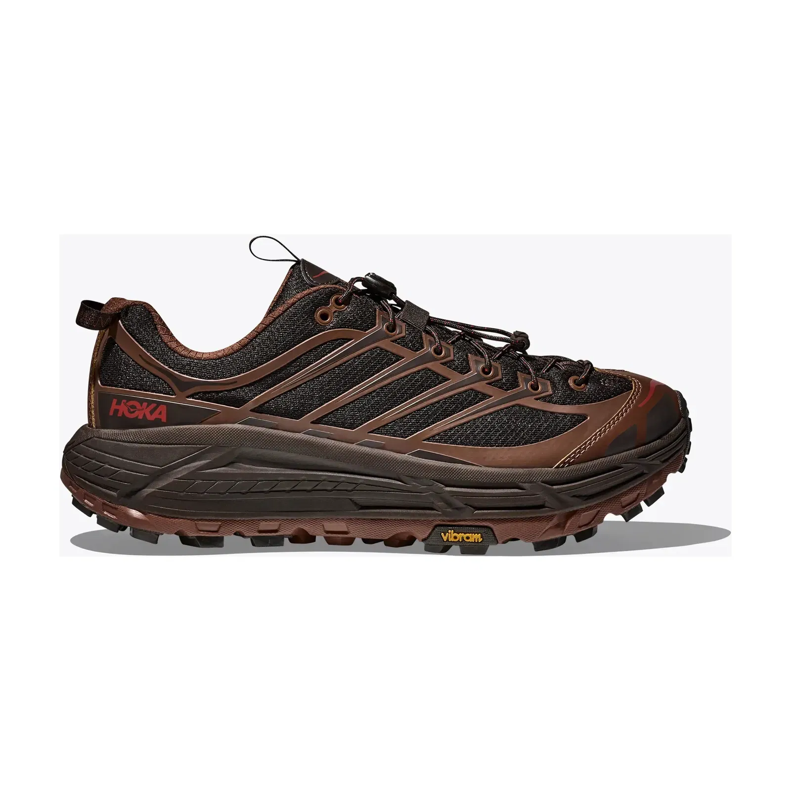 Hoka Mafate Three2 Cast Iron Mineral Brown