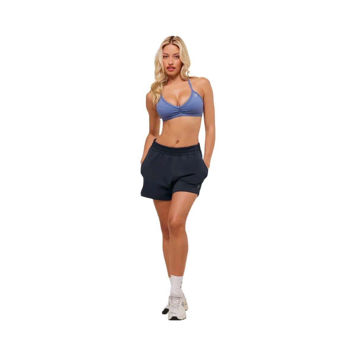 Gymshark Collegiate Graphic Short - Heavy Blue