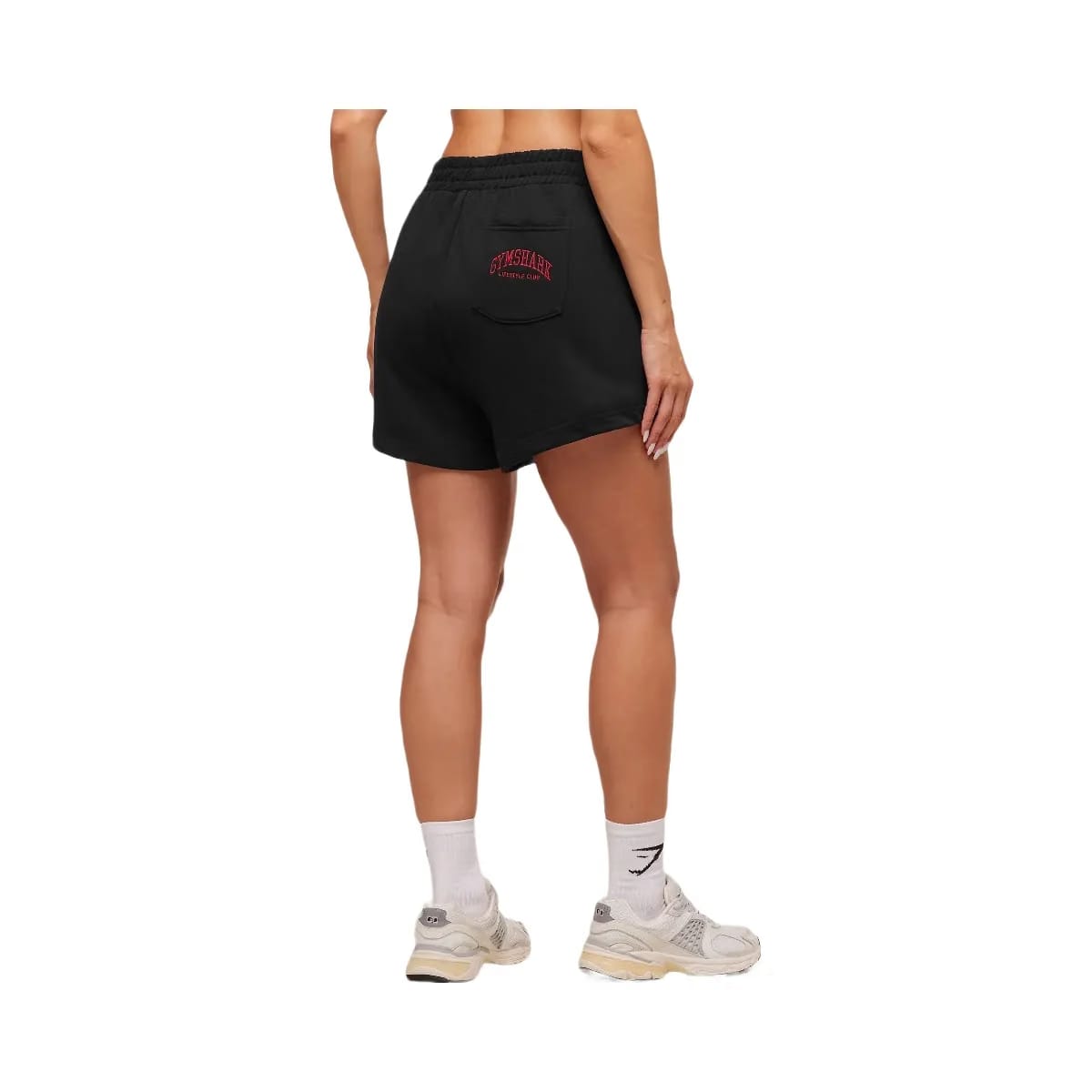 Gymshark Collegiate Graphic Short - Black