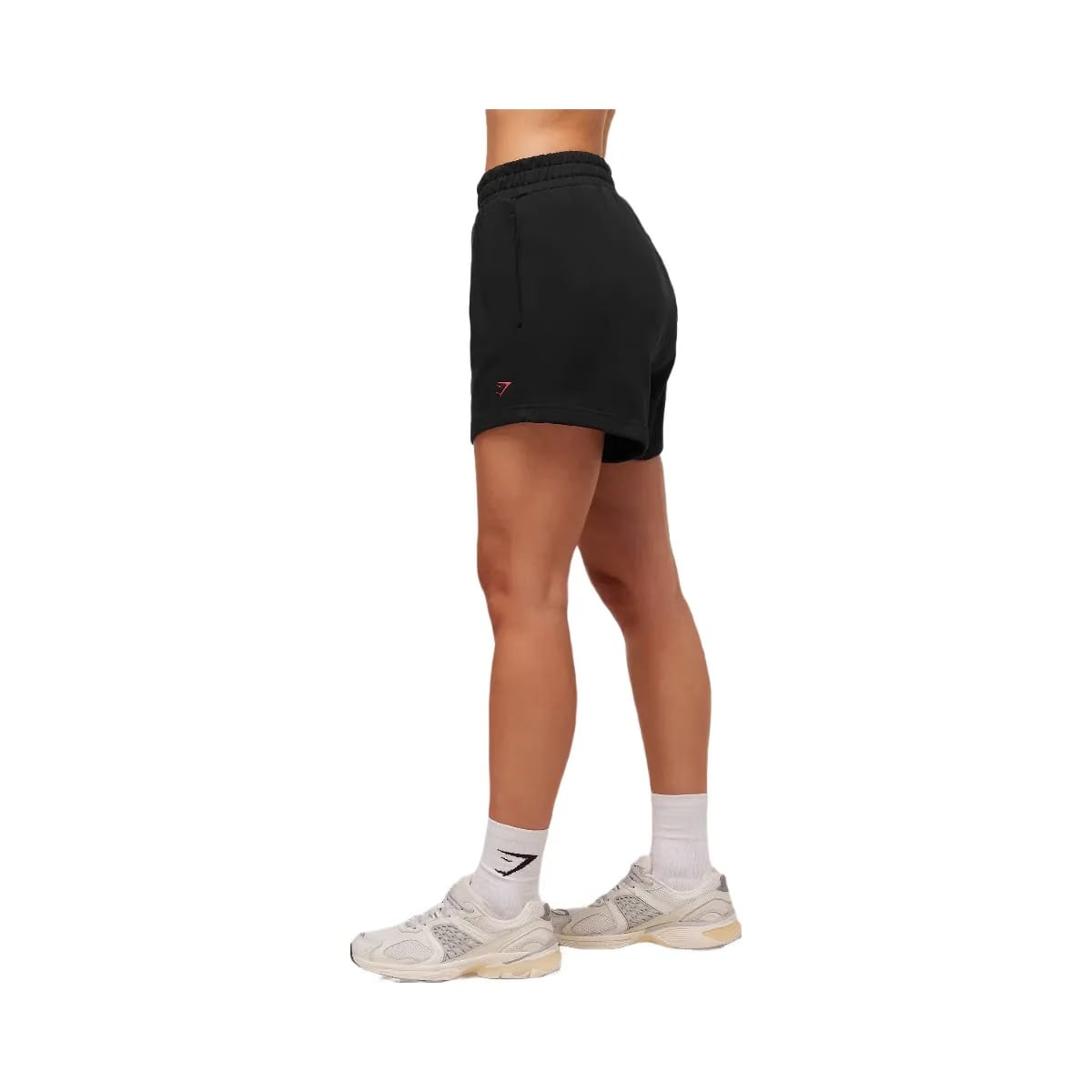 Gymshark Collegiate Graphic Short - Black