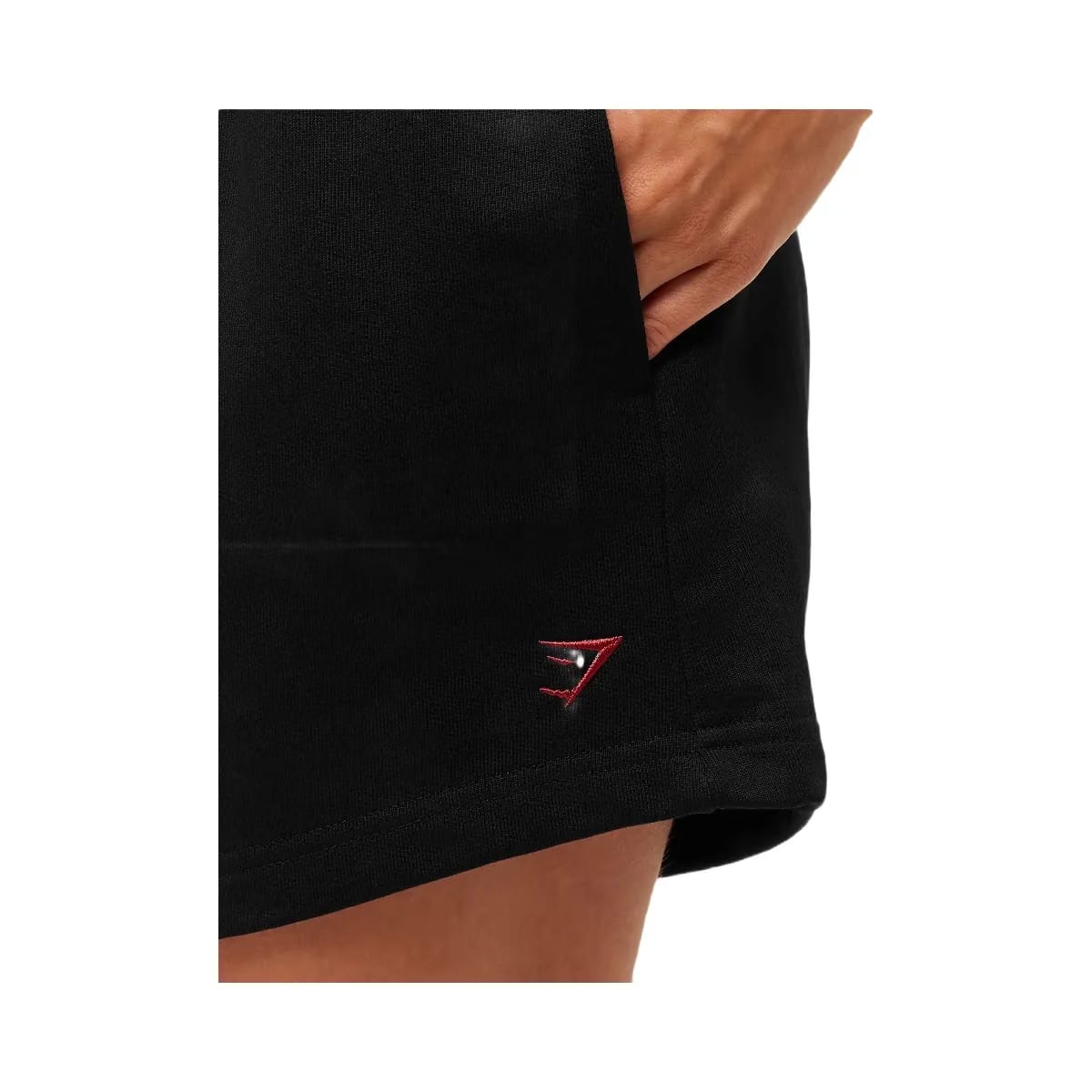 Gymshark Collegiate Graphic Short - Black