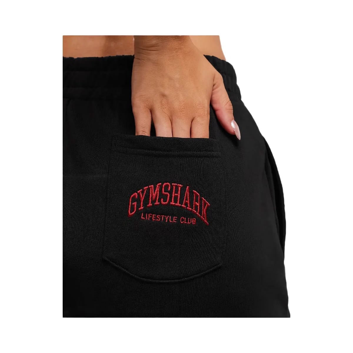 Gymshark Collegiate Graphic Short - Black