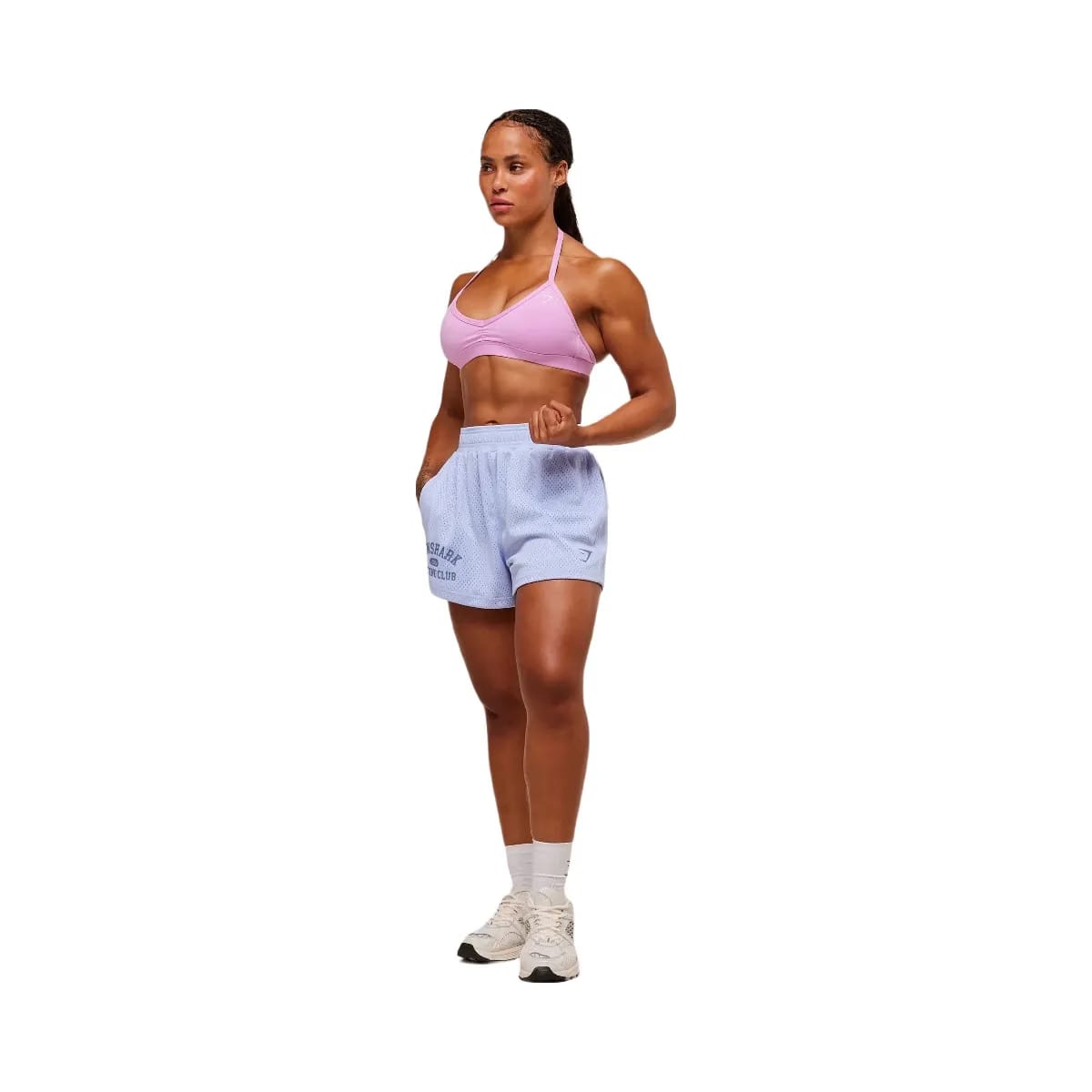 Gymshark Lifting Club Mesh Shorts - Peri Blue