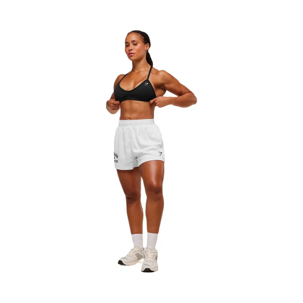 Gymshark Lifting Club Mesh Shorts - White