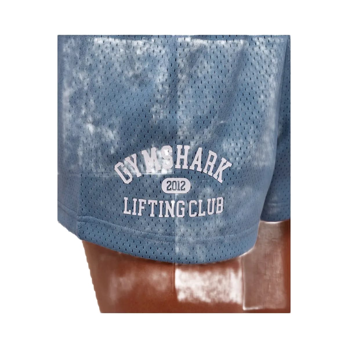 Gymshark Lifting Club Mesh Shorts - Worn Blue
