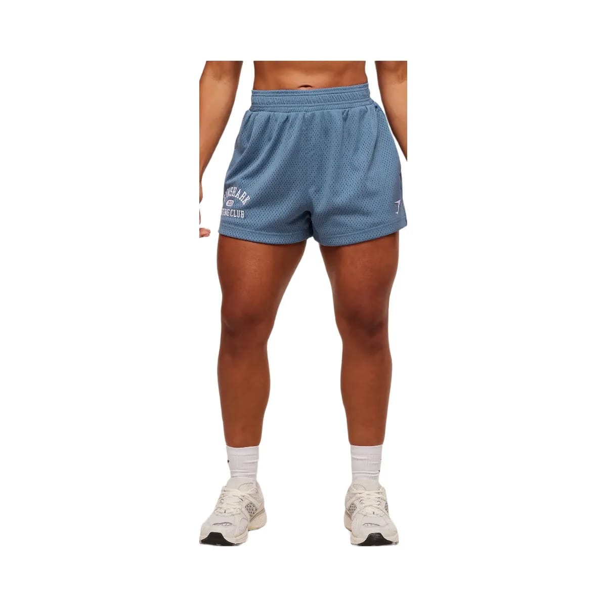 Gymshark Lifting Club Mesh Shorts - Worn Blue