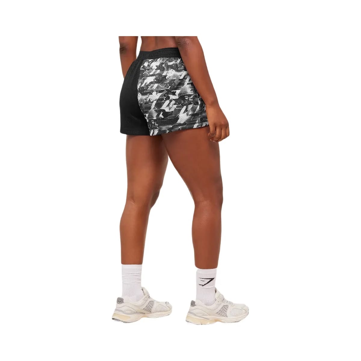 Gymshark Lifting Club Mesh Shorts - Black/White