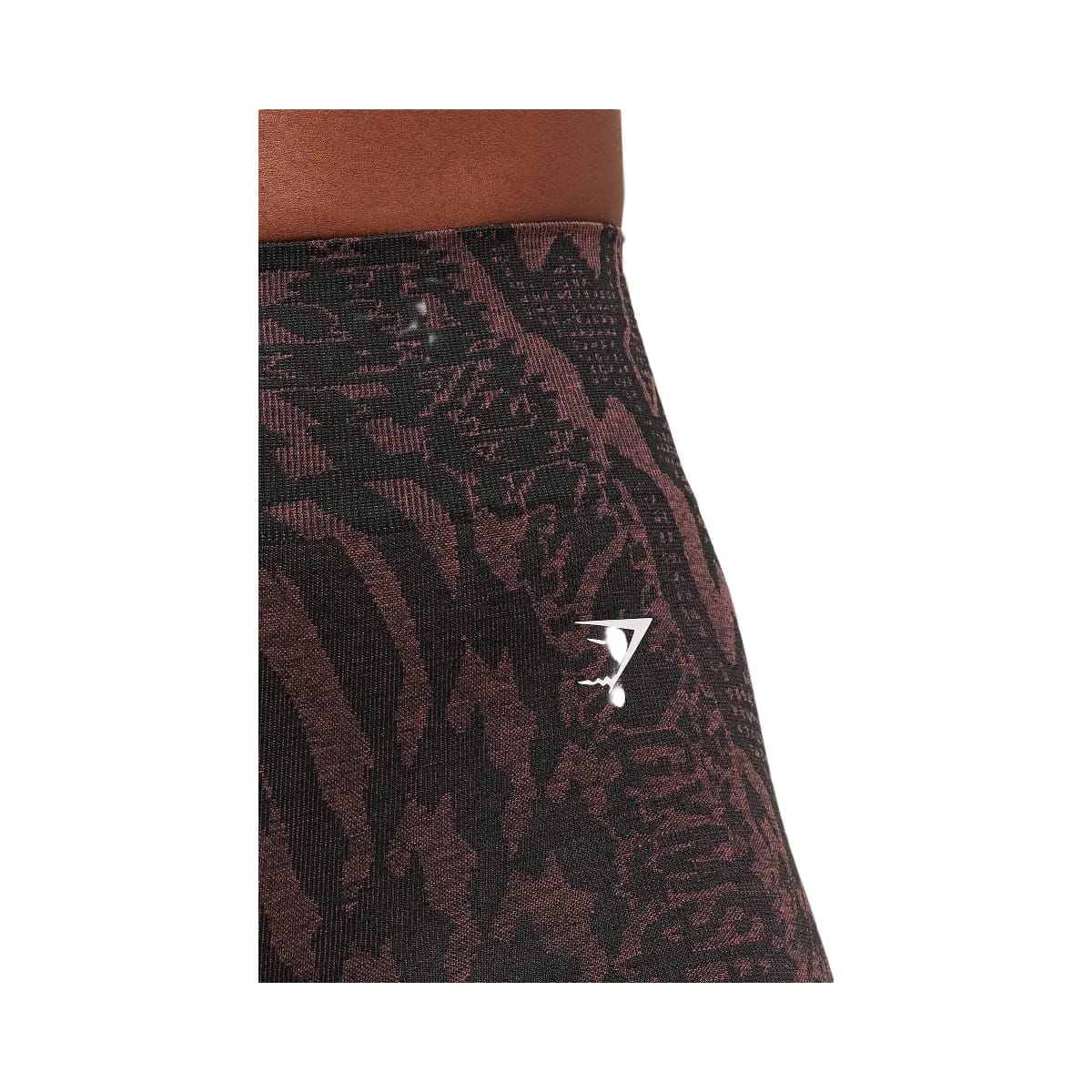 Gymshark Adapt Houndstooth Shorts - Black/Reset Pink