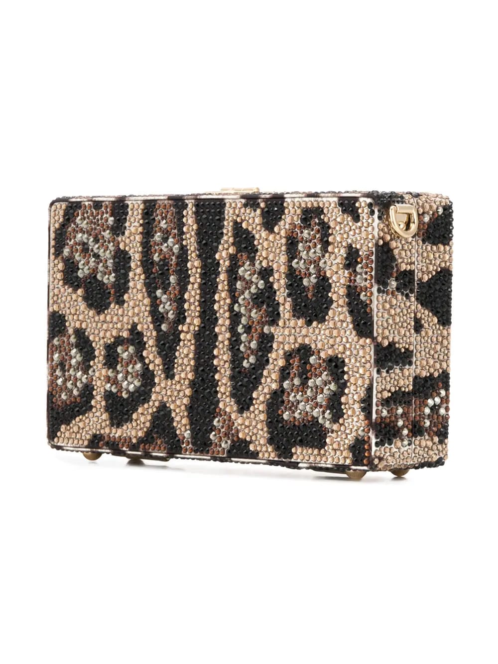 Dolce Box rhinestone-embellished clutch bag