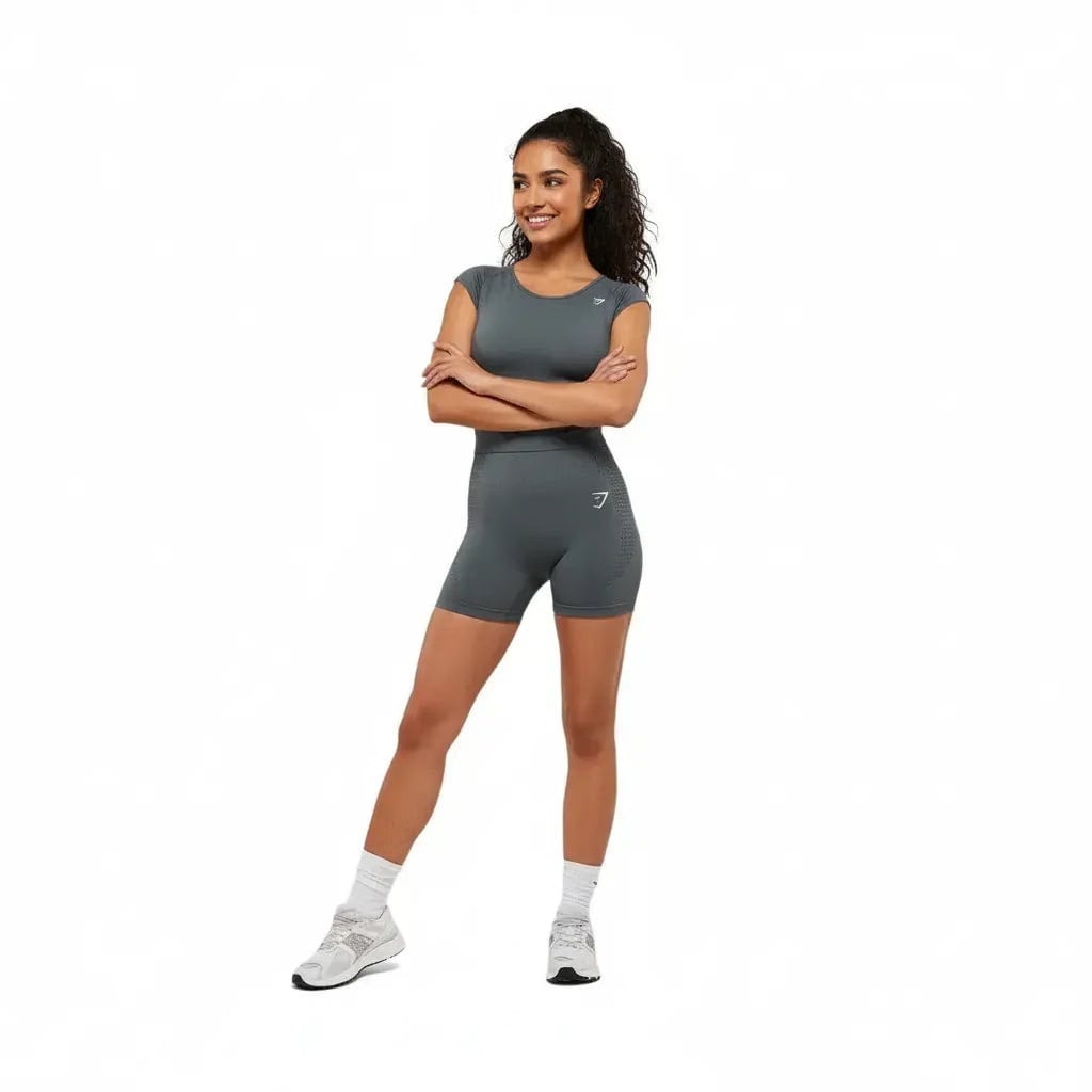 Gymshark Vital Soft Short - Strong Grey/Marl