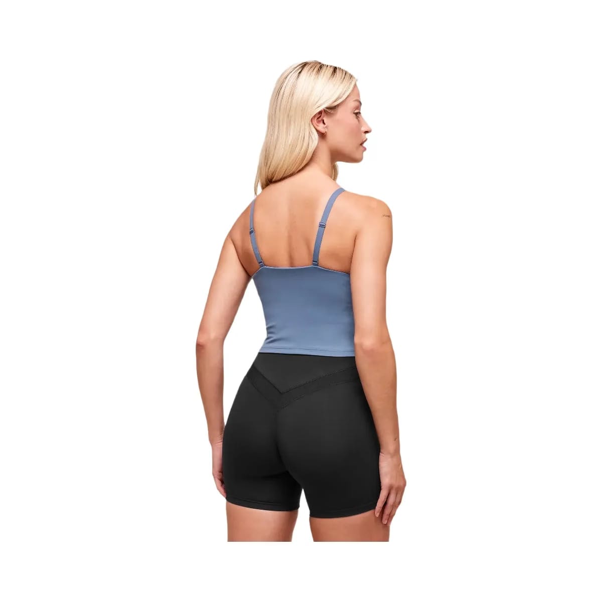 Gymshark Training Cami Tank With Shelf - Worn Blue
