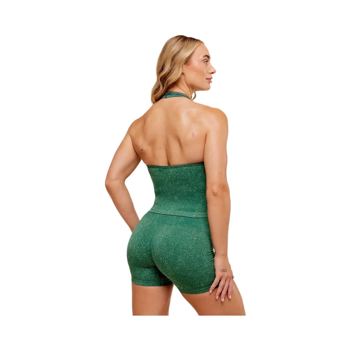 Gymshark Adapt Fleck x Whitney Tank With Shelf - Lift Green/Clay Green