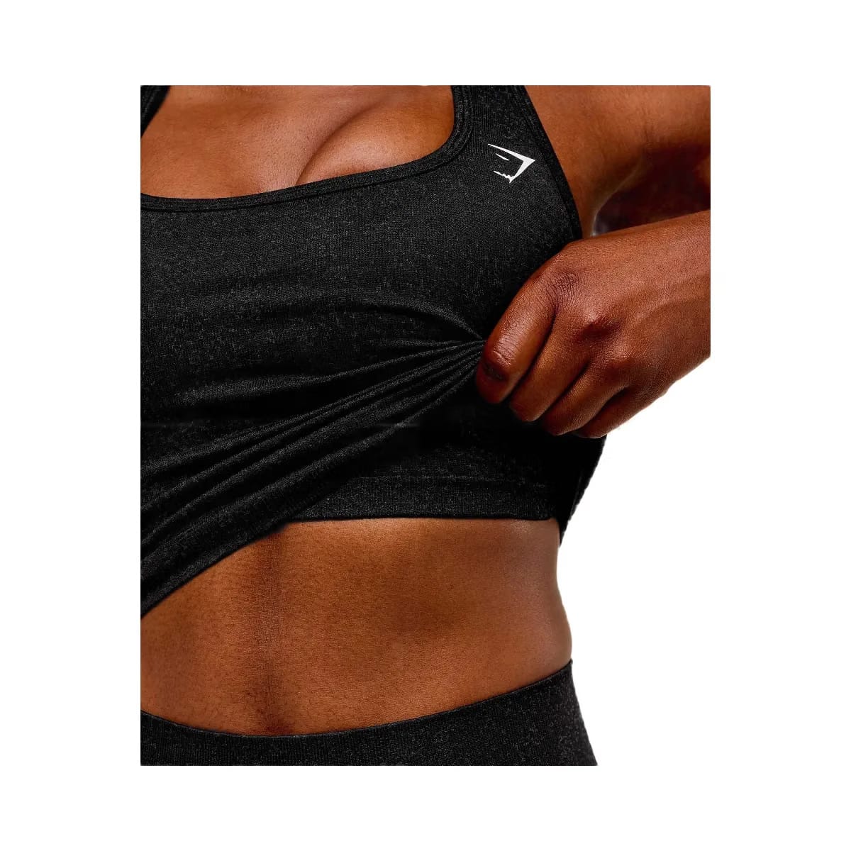 Gymshark Adapt Fleck x Whitney Tank With Shelf - Black