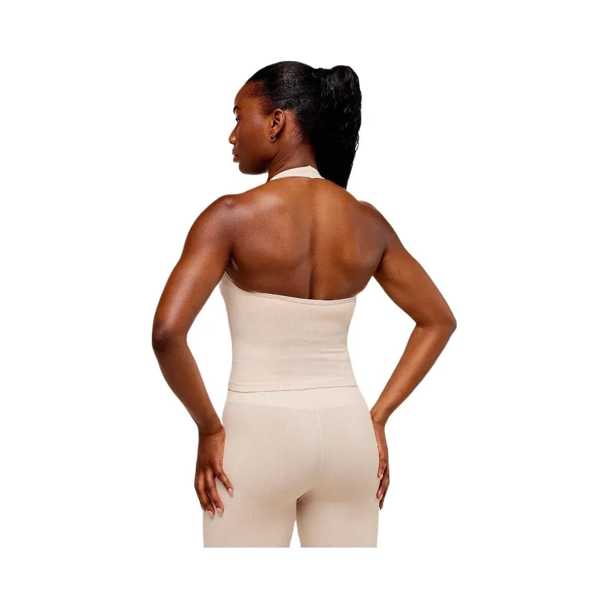 Gymshark Adapt Fleck x Whitney Tank With Shelf - Coconut White